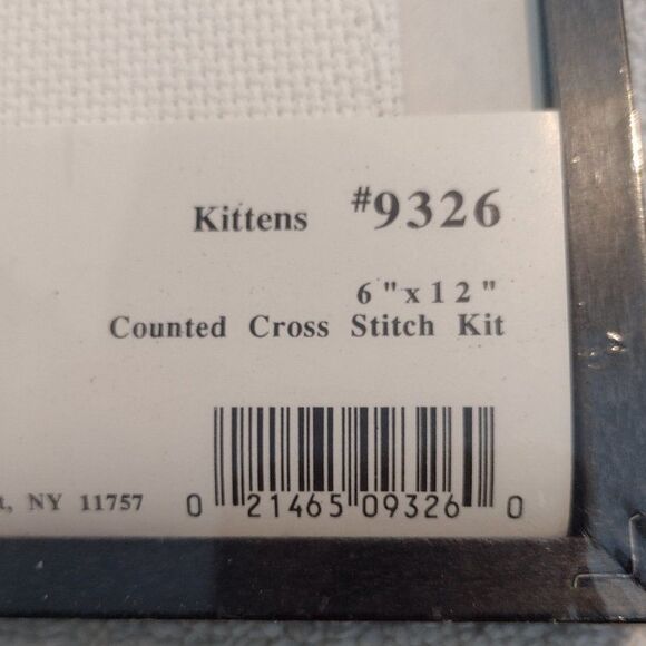Counted Cross Stitch Kit #9326 Kittens Cats by‎ Design Works Crafts Grannycore - Picture 4 of 7